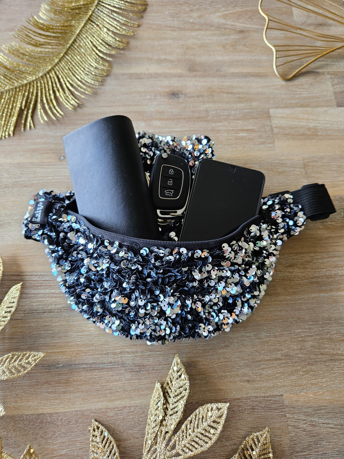 Sac Banane ✨ Silver Spark