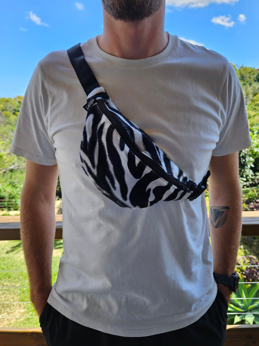 Sac Banane ⚡ Electric Zebra