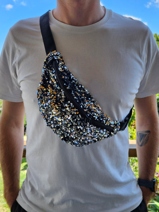 Sac Banane ✨ Silver Spark