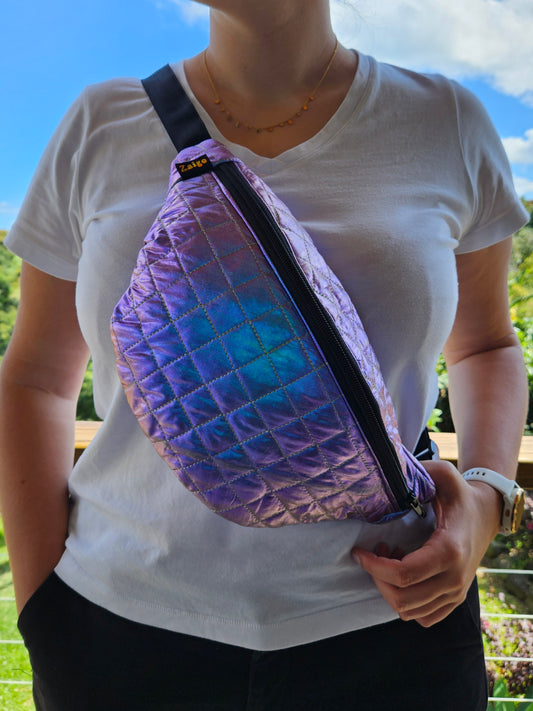 Sac Banane XXL 🌌 Cosmic Velvet