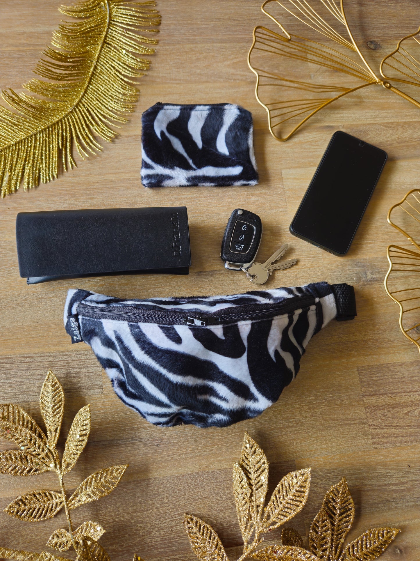 Sac Banane ⚡ Electric Zebra