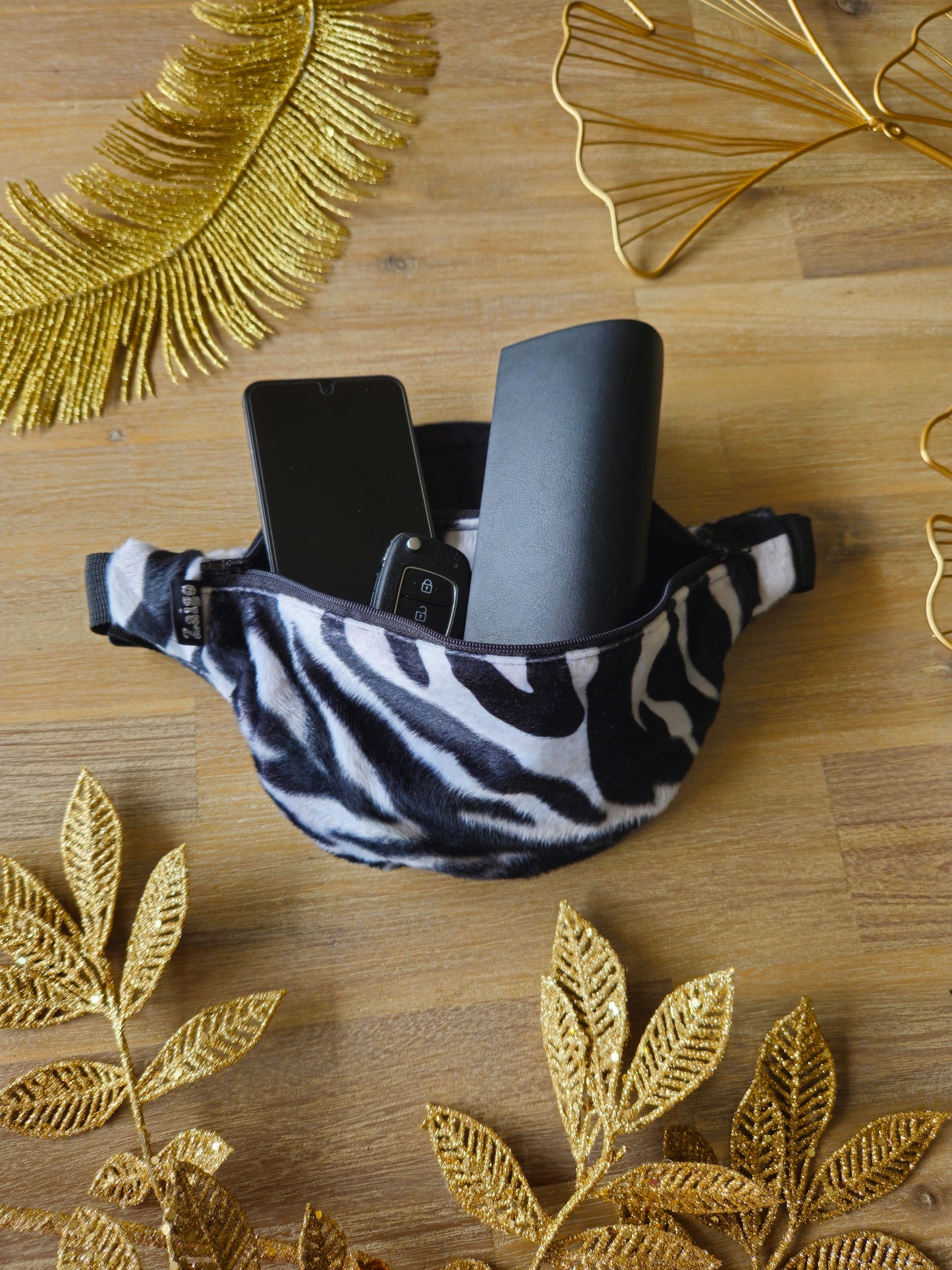 Sac Banane ⚡ Electric Zebra