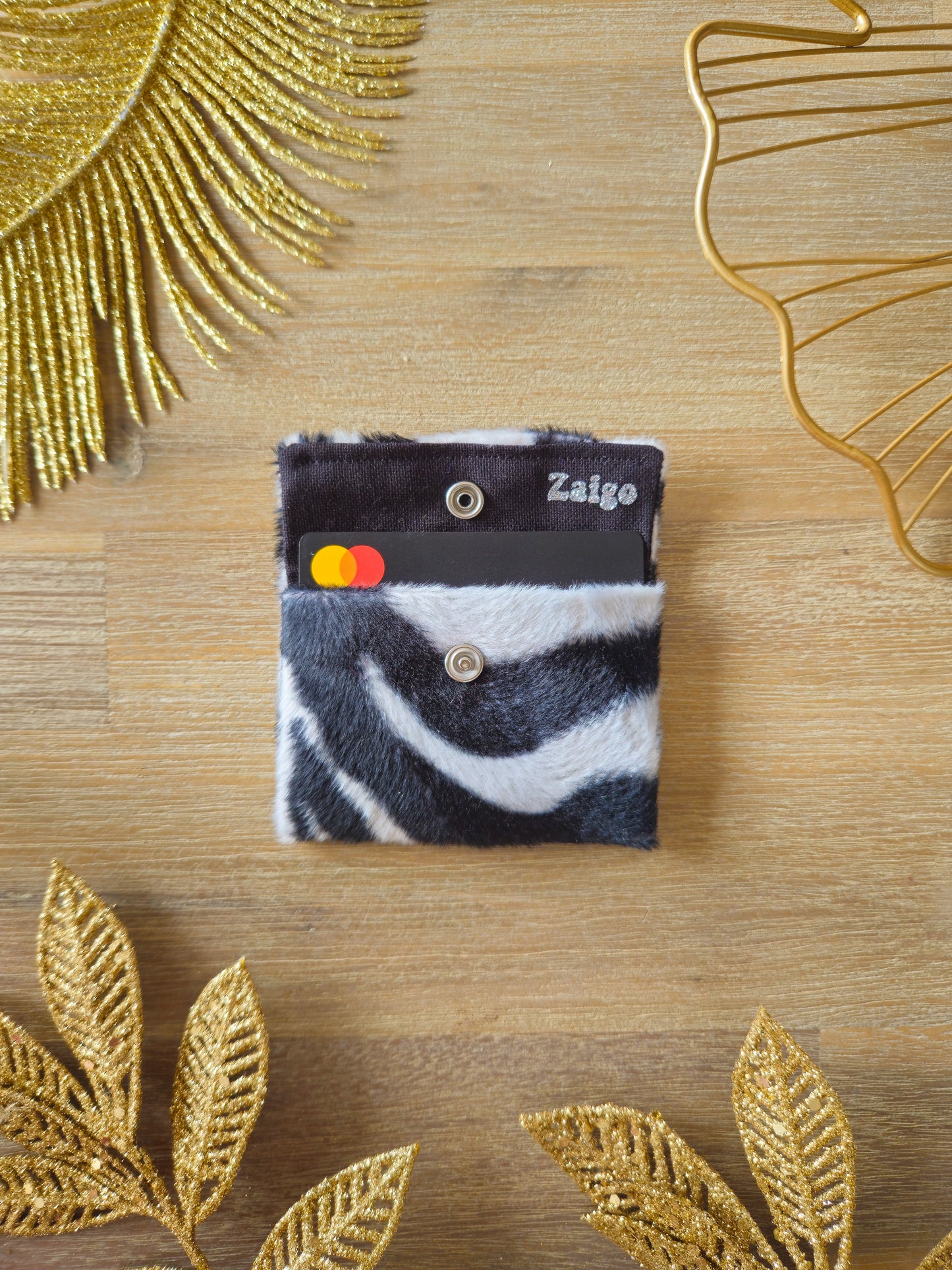 Porte-cartes ⚡ Electric Zebra