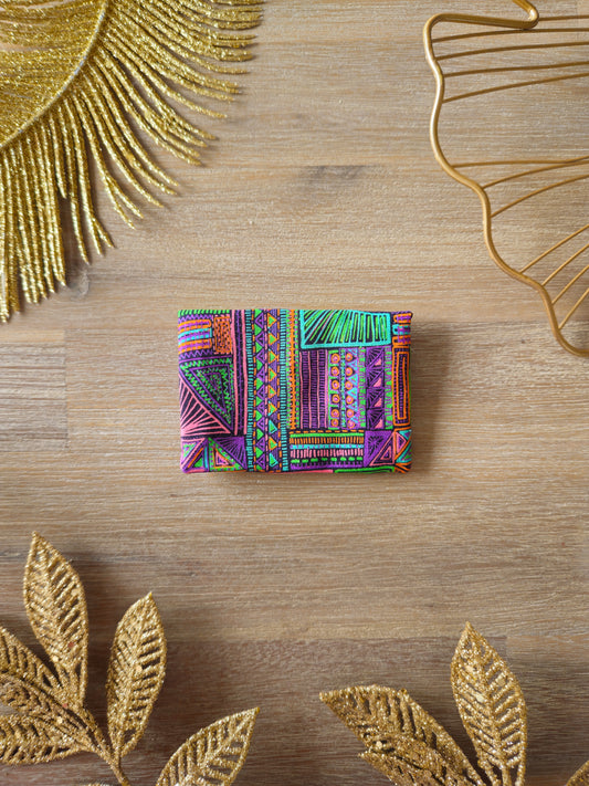 Porte-cartes 🌀 Aztec Night