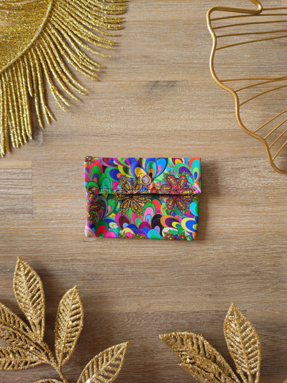 Porte-cartes 🌈 Psycho Bloom