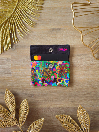 Porte-cartes 🌈 Psycho Bloom