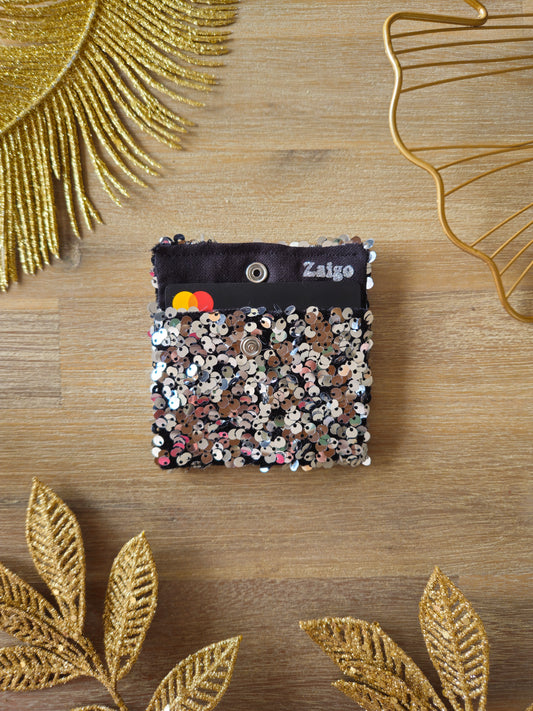 Porte-cartes ✨ Silver Spark
