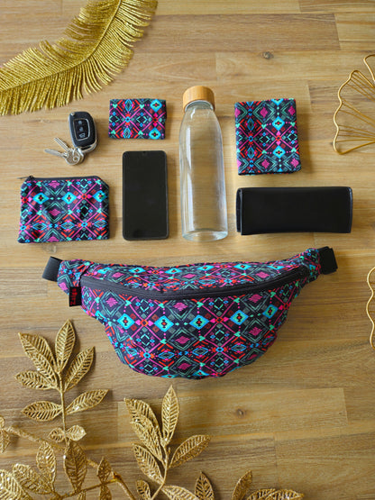 Sac Banane XXL 💎 Sky Grid