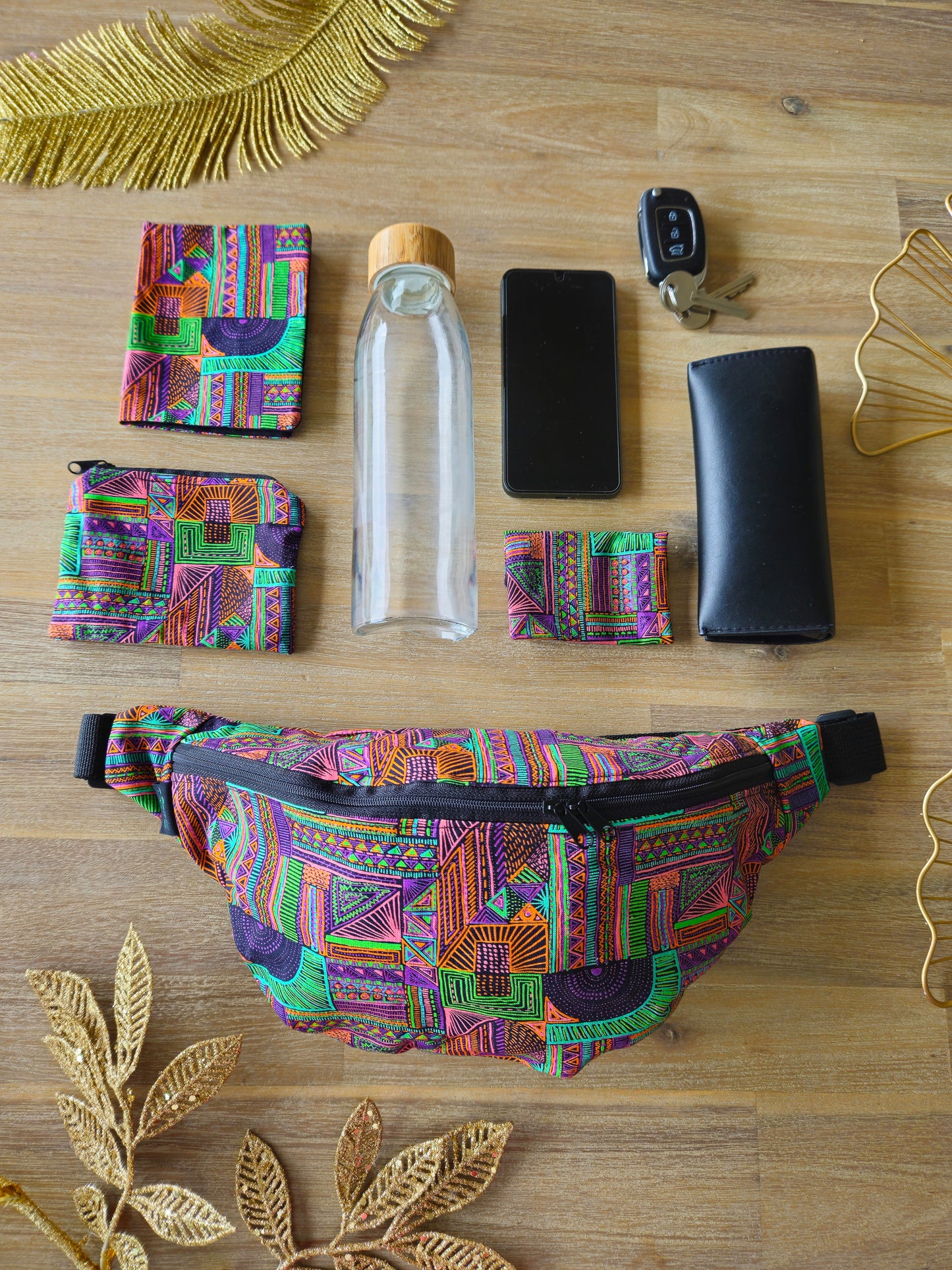 Sac Banane XXL 🌀 Aztec Night