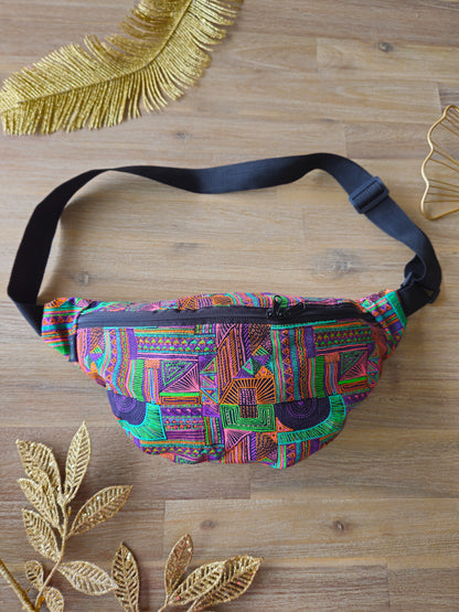 Sac Banane XXL 🌀 Aztec Night