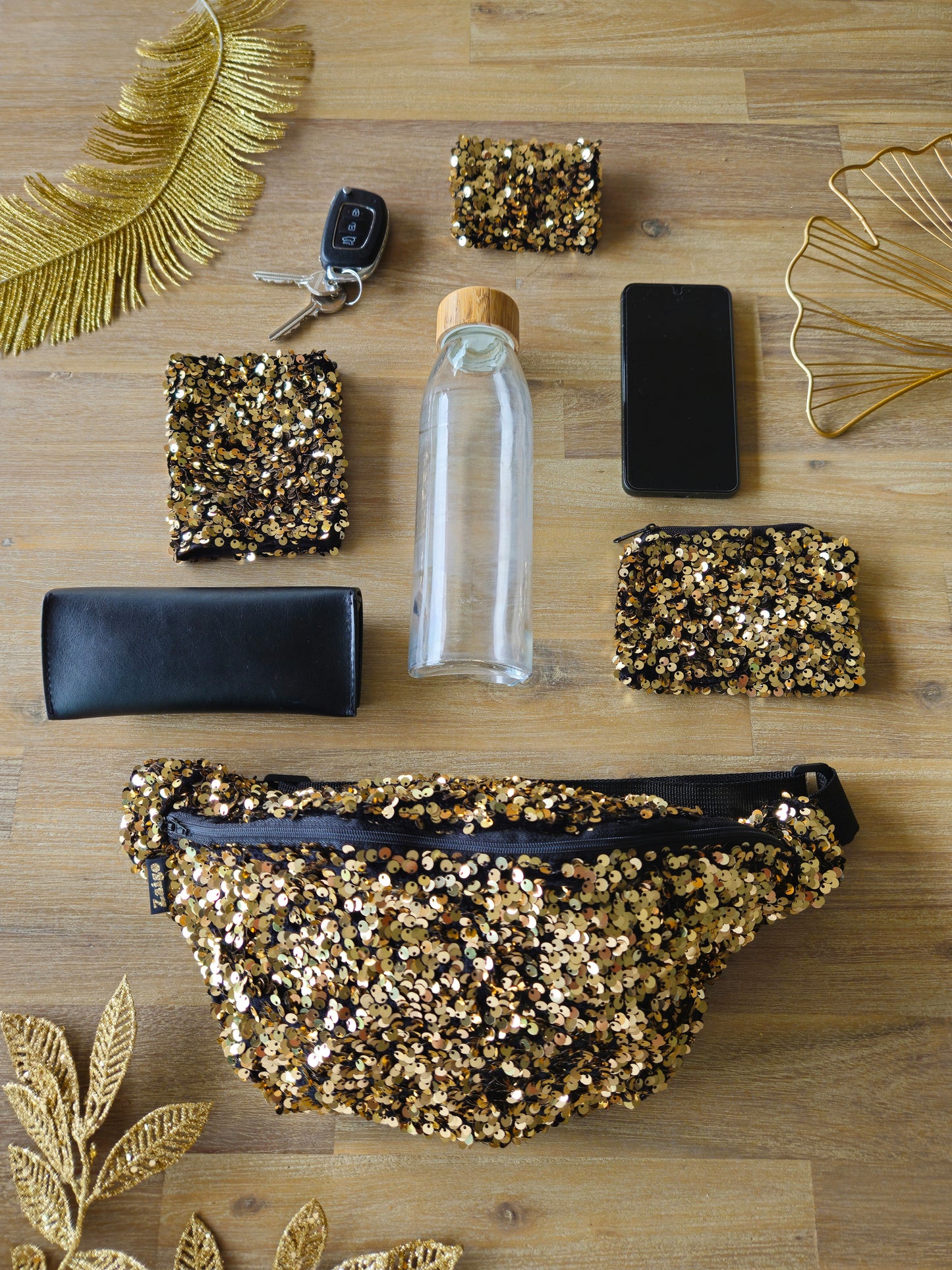 Sac Banane XXL 🌟 Golden Rush