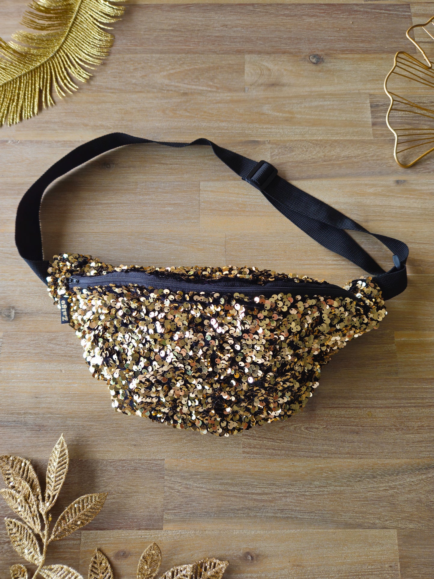 Sac Banane XXL 🌟 Golden Rush