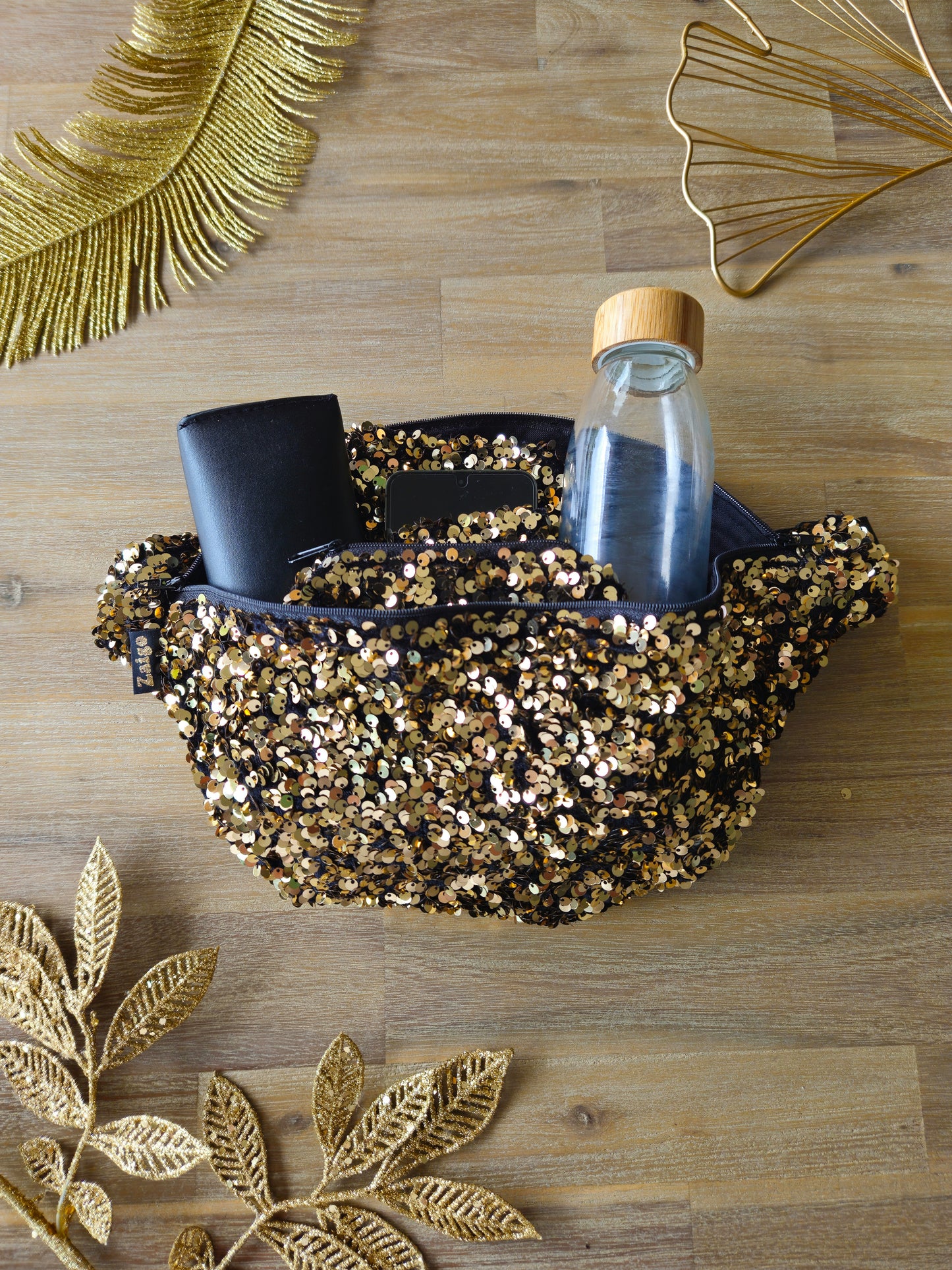 Sac Banane XXL 🌟 Golden Rush