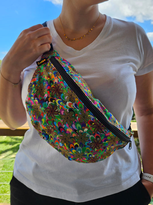 Sac Banane XXL 🌈 Psycho Bloom