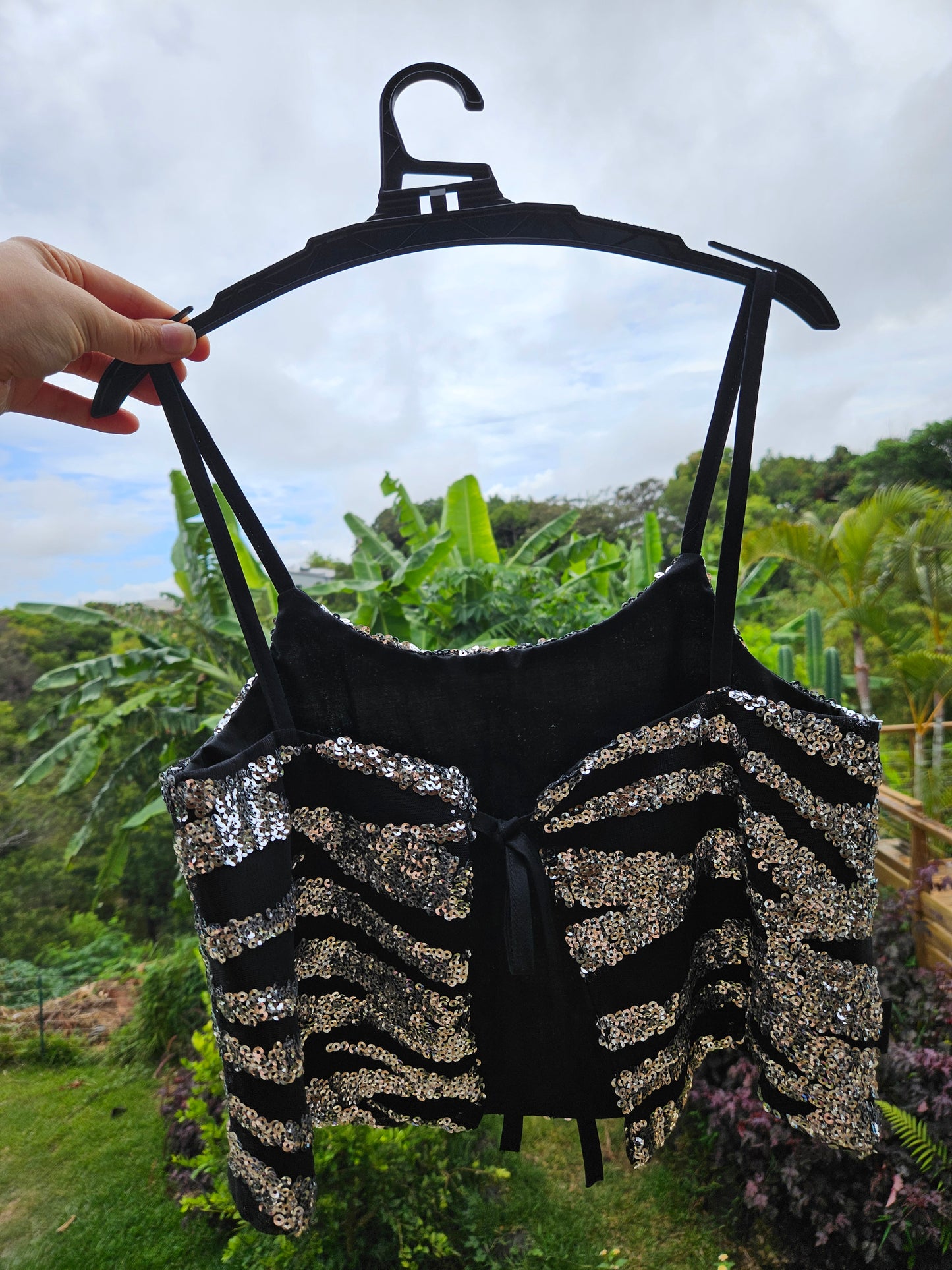 Top dos nu 🦓 Zebra Shine